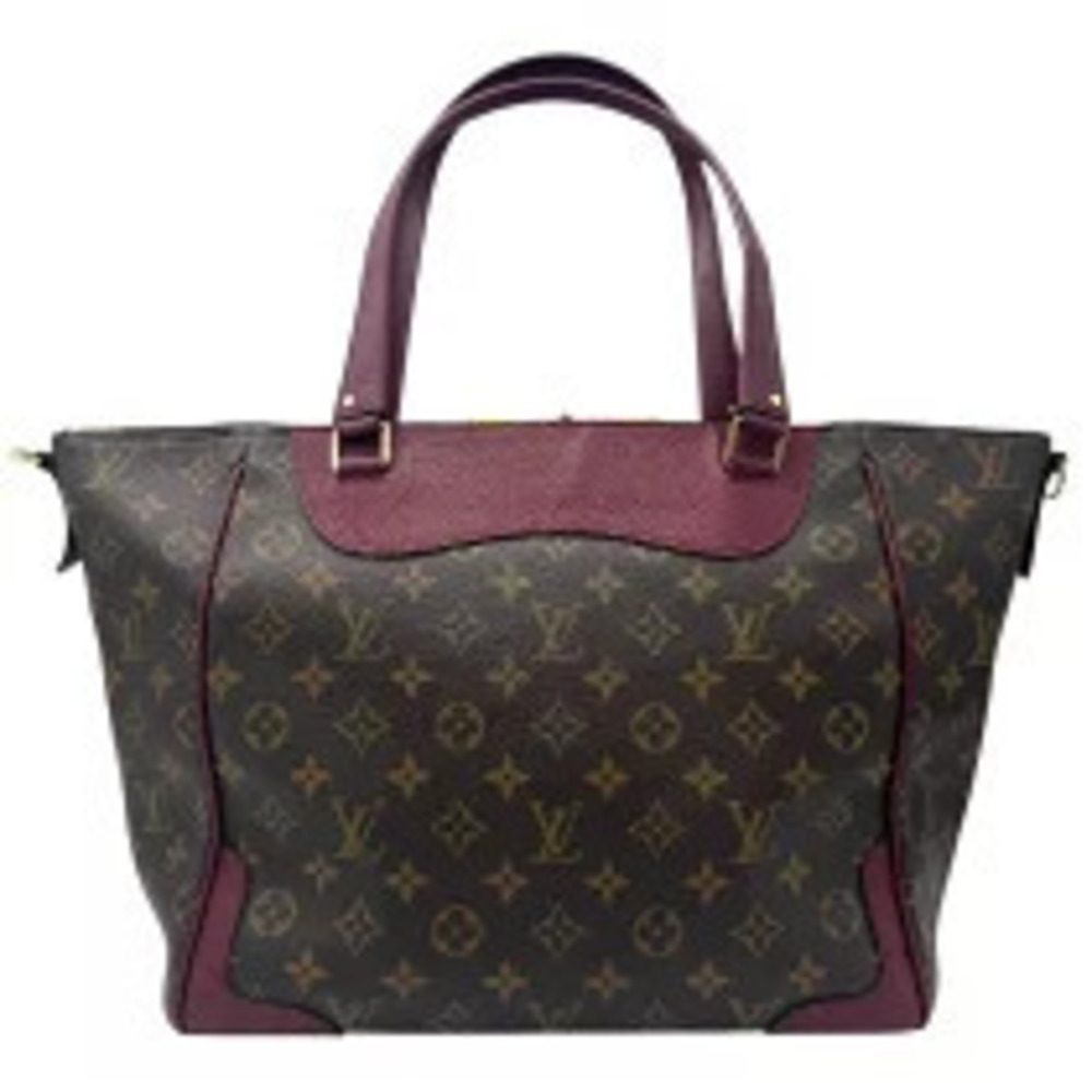 Louis Vuitton Estrella Monogram Tote Bag Canvas Leather Brown